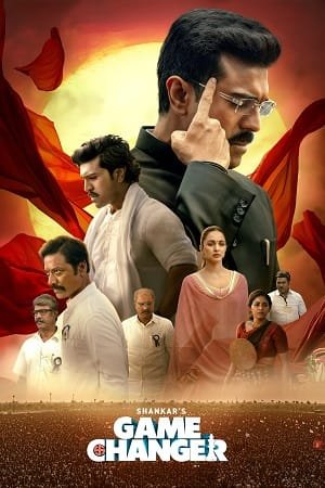 Download Game Changer (2025) WEBRip Dual Audio [Hindi (ORG) – Telugu] Full Movie | 720p [1.3GB] | 1080p [2.7GB] Vegamovies